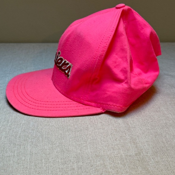 Vintage Day Glow Neon Pink Indiana University Hoosiers Hat Cap - Picture 8 of 10